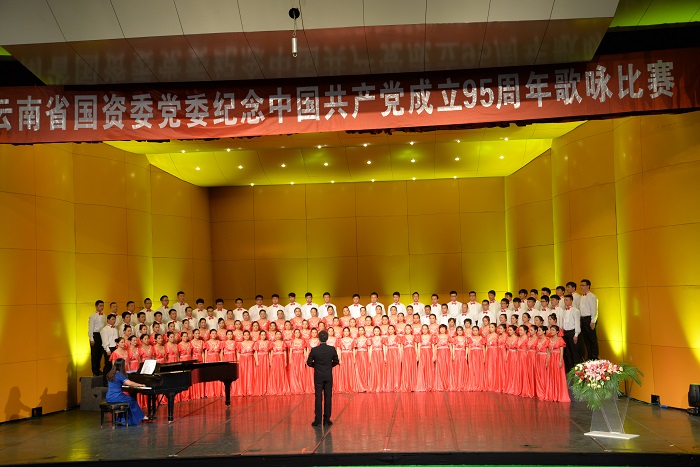   世界杯足球网荣获省国资委党委纪念中国共产党成立95周年歌咏比赛第一名  