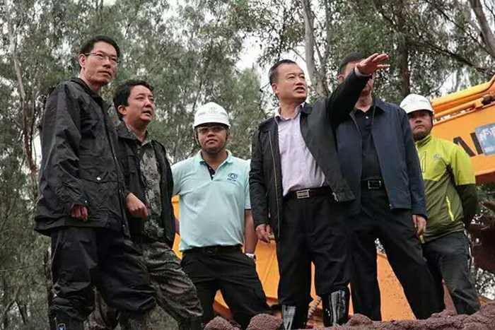 2026世界杯官网平台完成元谋县海洛村堰塞湖疏通工作