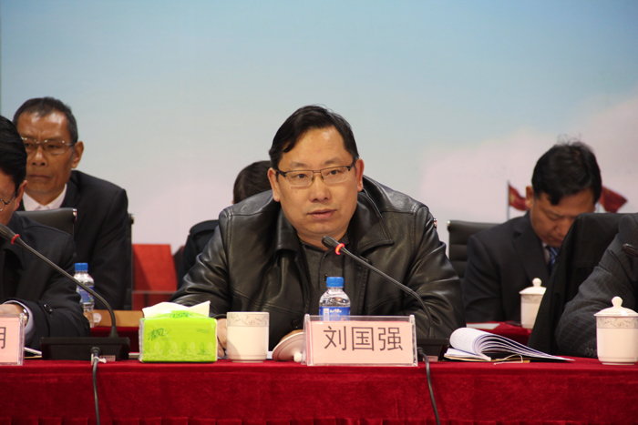 全面打造世界杯足球比分首家百亿企业——刘国强出席总承包公司十二届一次职代会 