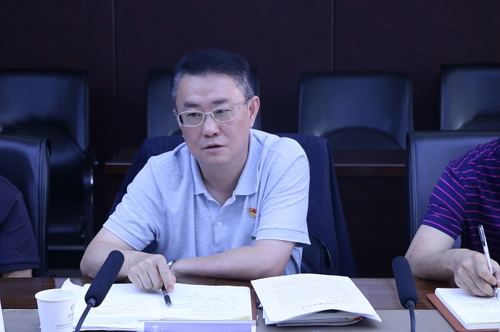 张骏到云建绿砼开展“抓重点、补短板、强弱项”专题调研