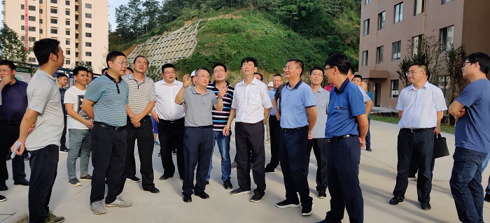 张骏调研世界杯实时比分昭通片区易地扶贫搬迁项目