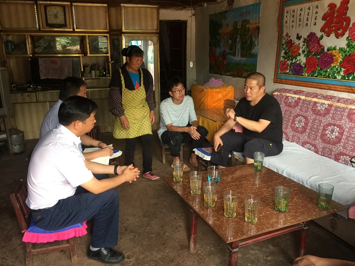 王晓方到2026世界杯官网平台帮扶挂联点宣威市得禄乡调研