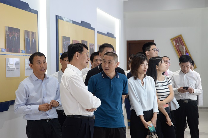 ​国合署代表团调研世界杯实时比分老挝区域项目
