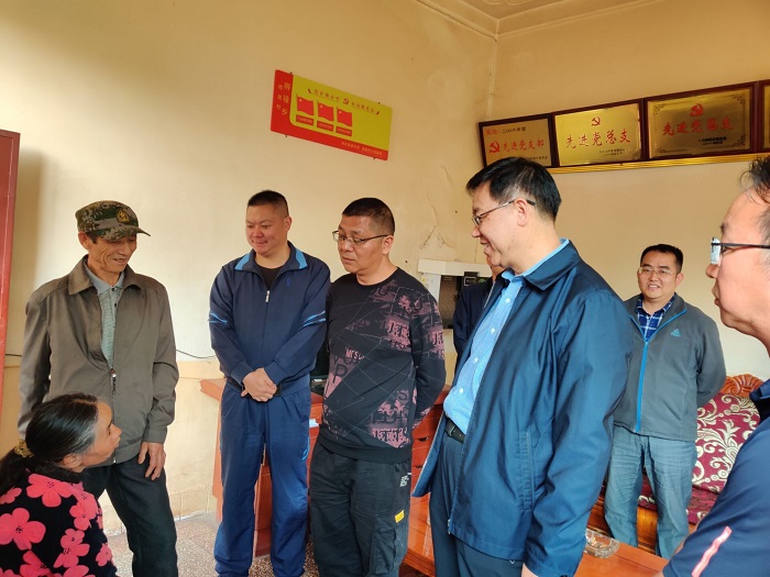 陈文双到宣威市得禄乡开展“五个一”走访工作