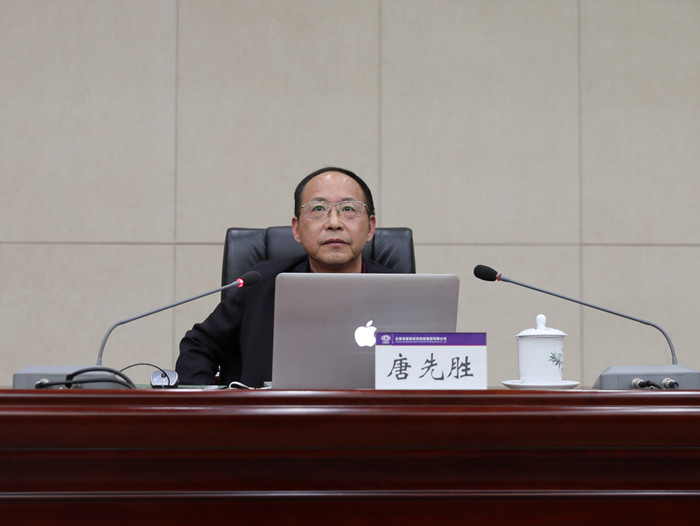 唐先胜到世界杯足球平台宣讲党的十九届四中全会精神