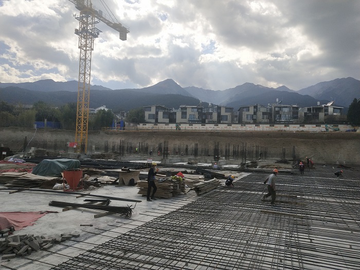 ​十五世界杯官方大理市委党校整体迁建项目复工