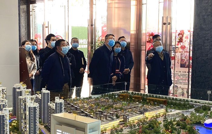 后永宁调研玉溪高铁新城项目