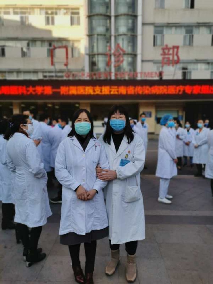 资产运营世界杯官网中文版职工家属赴省传染病医院支援“抗疫”