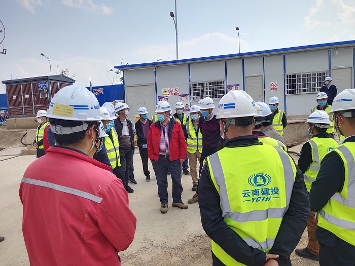 王晓方调研玉溪高铁新城项目