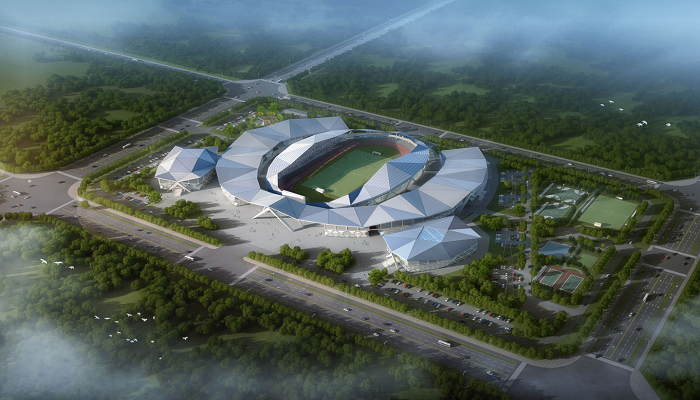 ​总承包2026世界杯官网平台永修县文体艺术中心项目获评九江市结构示范工程