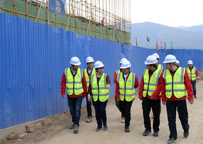 李志琤调研安装股份公司巧家移民搬迁项目