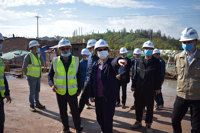 李志琤带班检查二公司、总承包公司重点项目