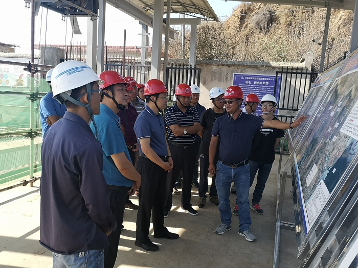 省水利厅副厅长訚楠调研鲁地拉项目