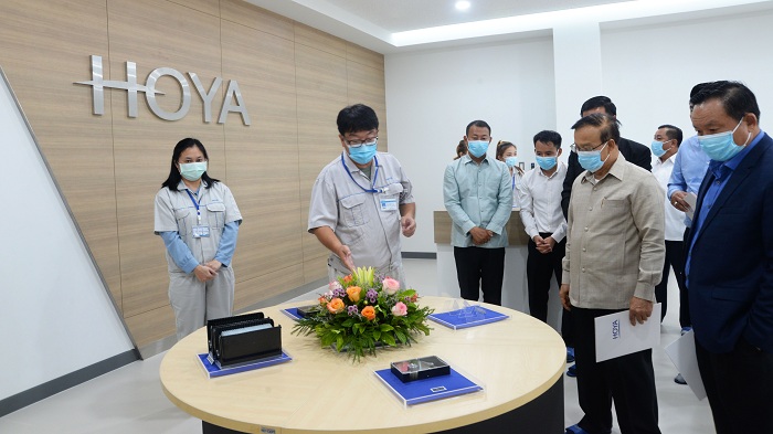 老挝副总理宋迪·隆迪调研赛色塔综合开发区