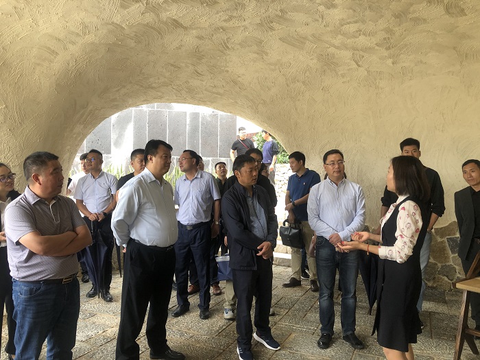 建投房地产世界杯足球比分预测到融创晋宁未来城参观学习