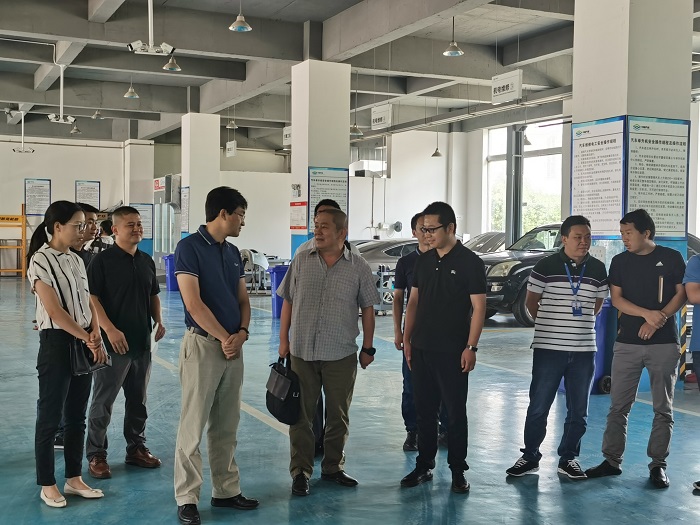 王晓方调研中畅汽车服务中心