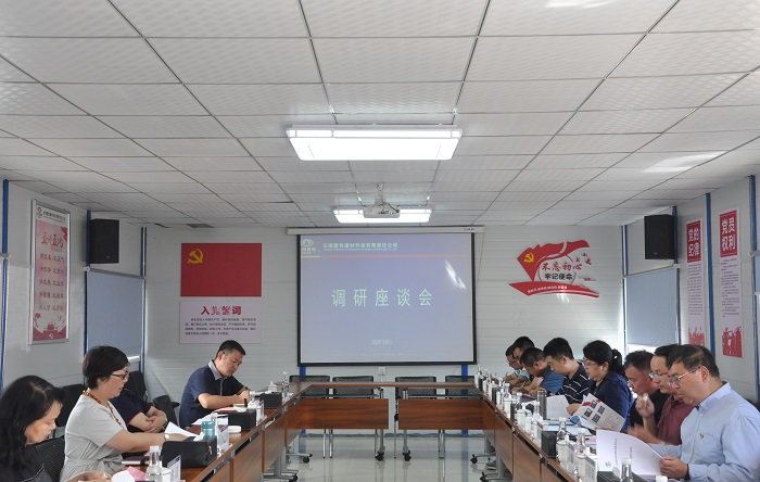 李志琤到建材科技公司调研