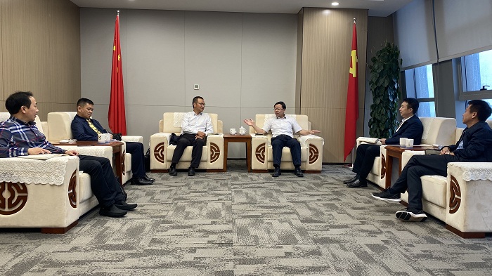 杨国文会见云投美加墨世界杯足球比分党委书记、董事长邱录军