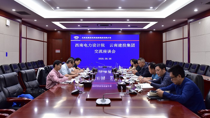 杨国文会见西南电力设计院客人