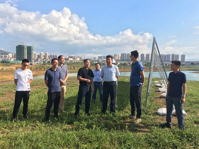 寸延峰调研城乡投公司投资项目