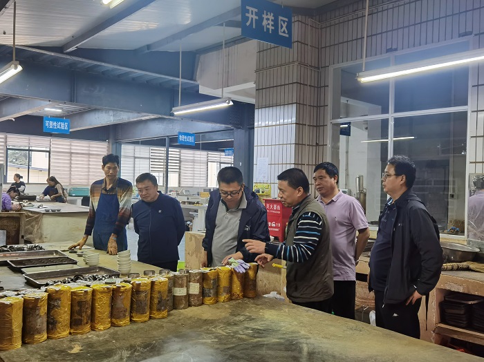 刘勇调研一勘司