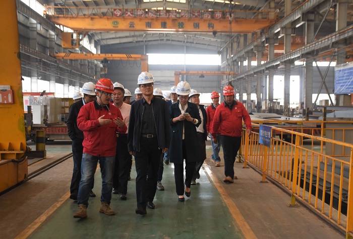 ​中国建筑金属结构协会到钢构2026世界杯官网平台调研