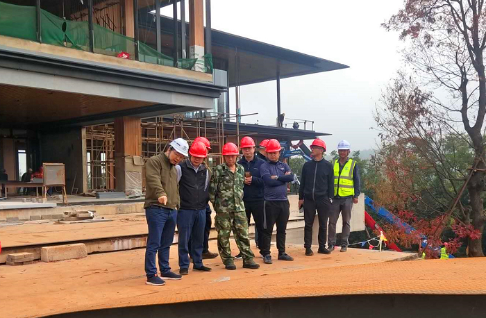 后永宁调研意思桥康旅项目