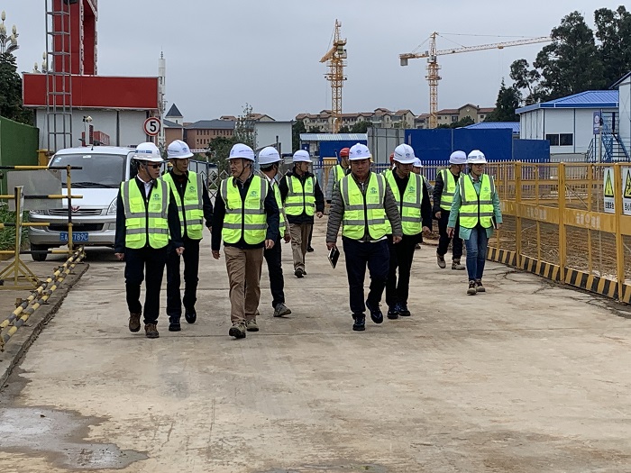 王永强带班检查三公司云南电网项目