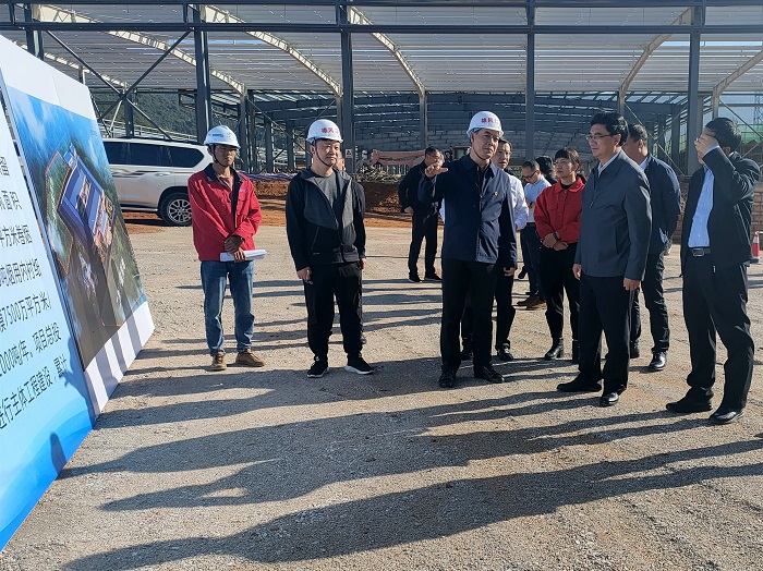 董华调研红河雄风印业异地技改项目