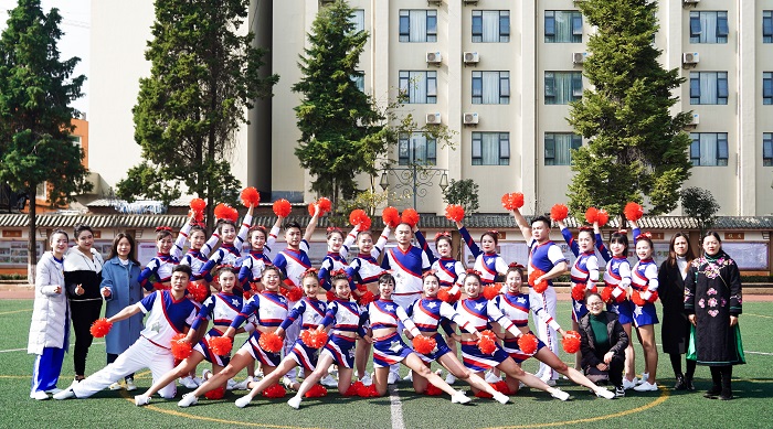 世界杯官网合作平台在全省职工健身操比赛中获一等奖