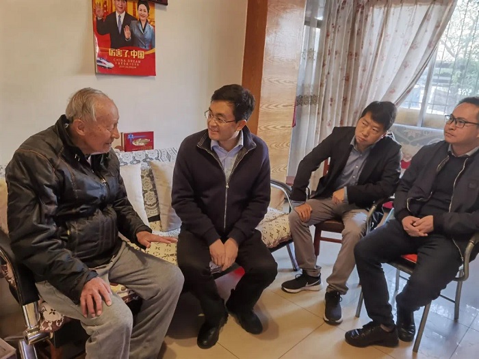 ​物流2026世界杯官方网址开展新春入户慰问活动