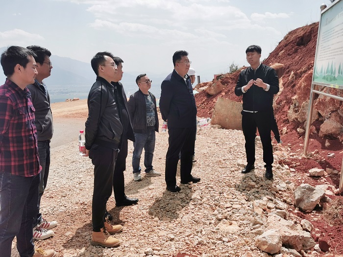 寸延峰调研基投公司丽江片区投资项目
