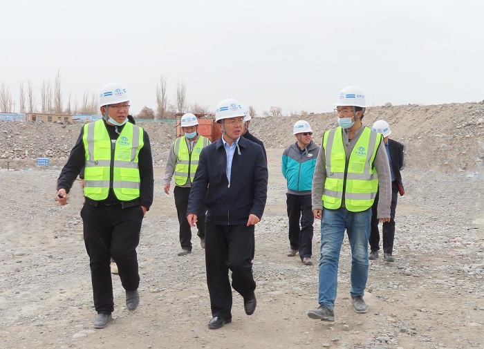 刘金荣调研新疆台兰河洼地水库项目