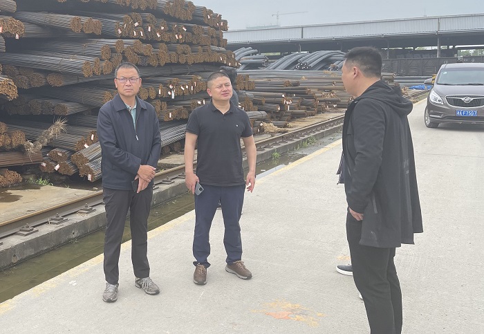 杨国文调研物流公司湖南经营部