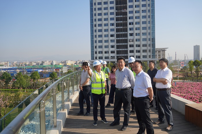 寸延峰调研六公司及玉溪高铁新城项目