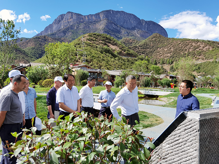 省人大常委会副主任纳杰督查泸沽湖保护治理项目