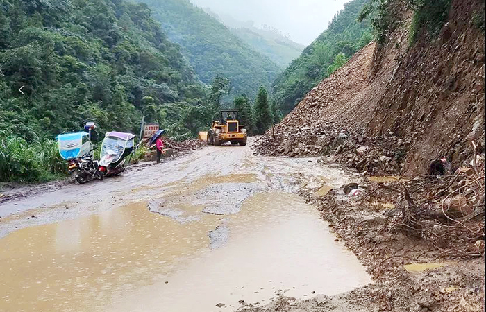 十一世界杯足球比分预测绿春国道219二分部全力保障汛期道路安全通行