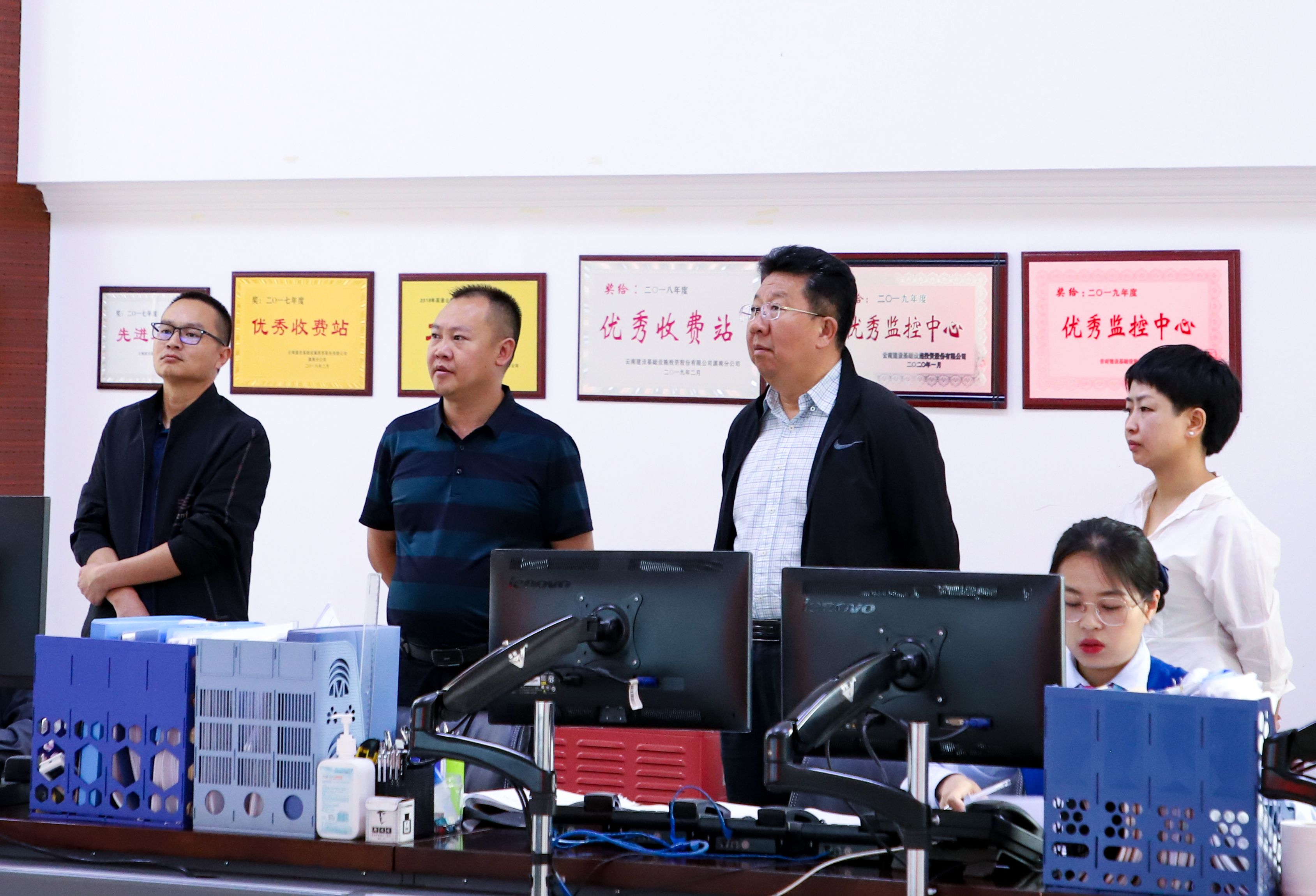 寸延峰调研呈澄高速项目