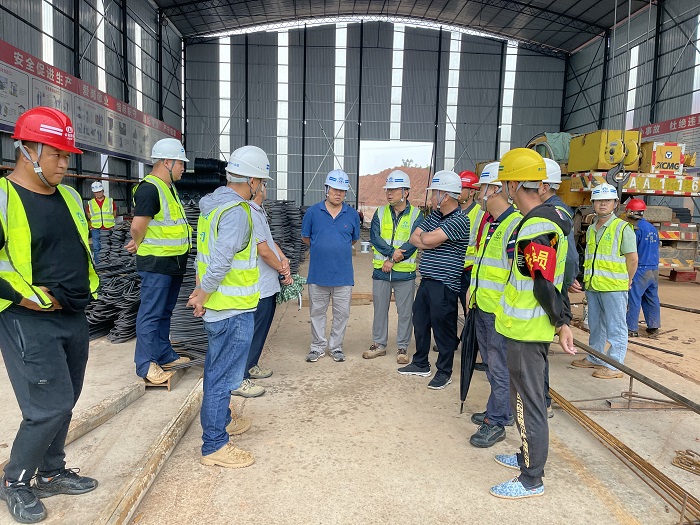 王晓方调研弥玉高速三分部项目