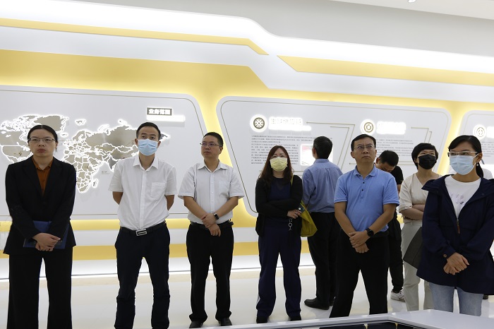 省发改委调研组调研物流公司