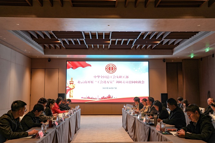 全国总工会女职工部部长李艳清调研城乡投滇南区域公司