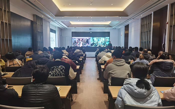 杨国文到物流公司开展数字化与产业链供应链融合发展专题讲座