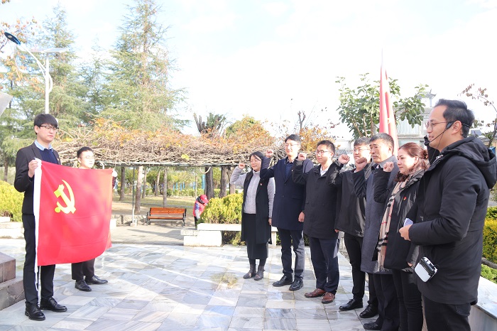 中畅世界杯比分推荐与中国石化销售大理分世界杯比分推荐开展党建共建活动