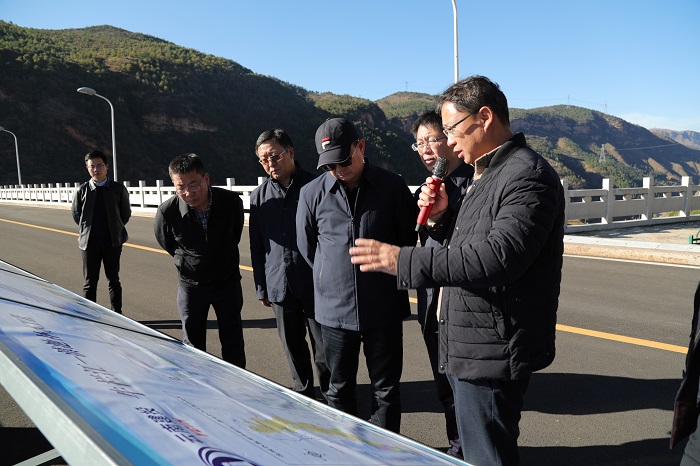 赵学农到牛栏江—滇池补水工程调研
