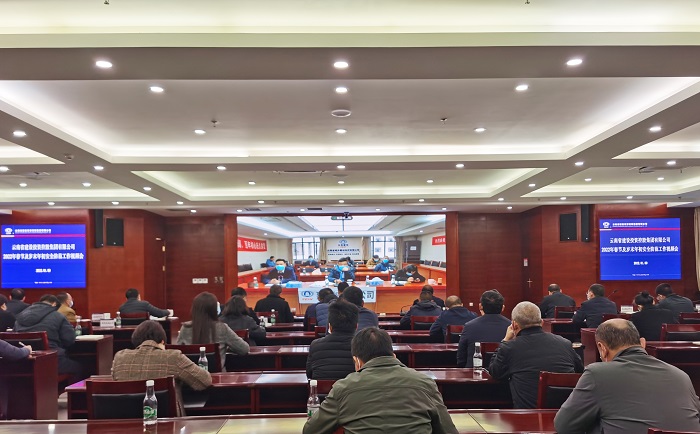 世界杯直播网召开春节及岁末年初安全和信访维稳工作视频会