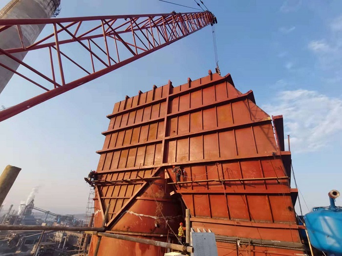 安装股份红钢超低排放项目全线投运