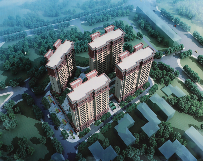 九公司双柏县2个棚户区改造项目开工