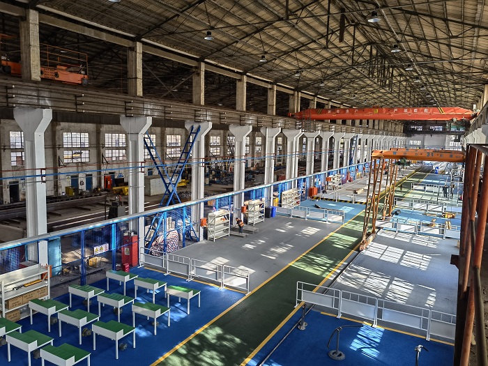 安装股份技能实训中心建成