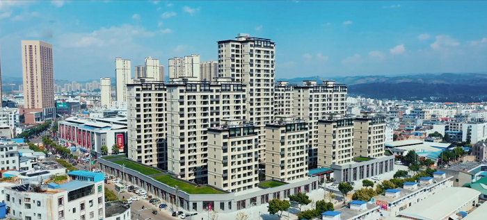 弥勒市棚改佛城农贸市场片区二期项目通过竣工验收