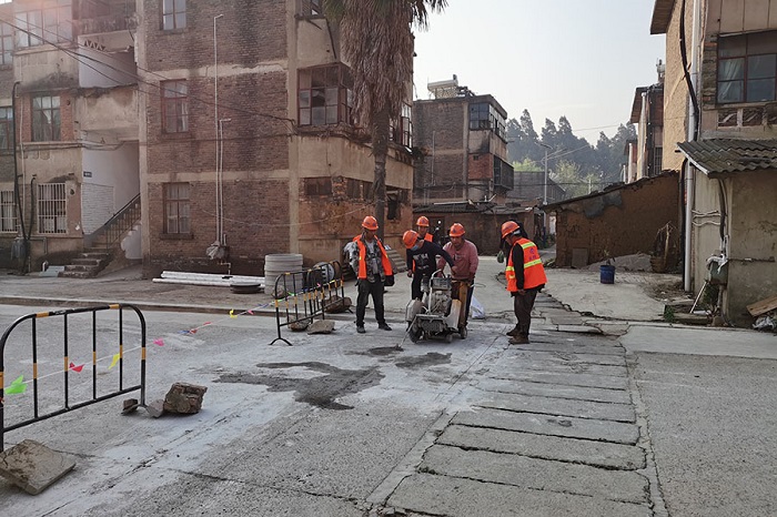 有色十四冶杨林片区雨污分流改造完成